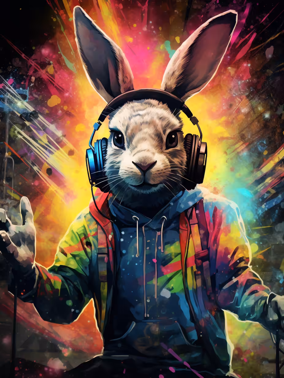 Cool rabbit