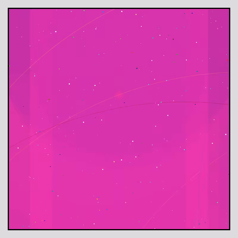 Color Field Starry B #129