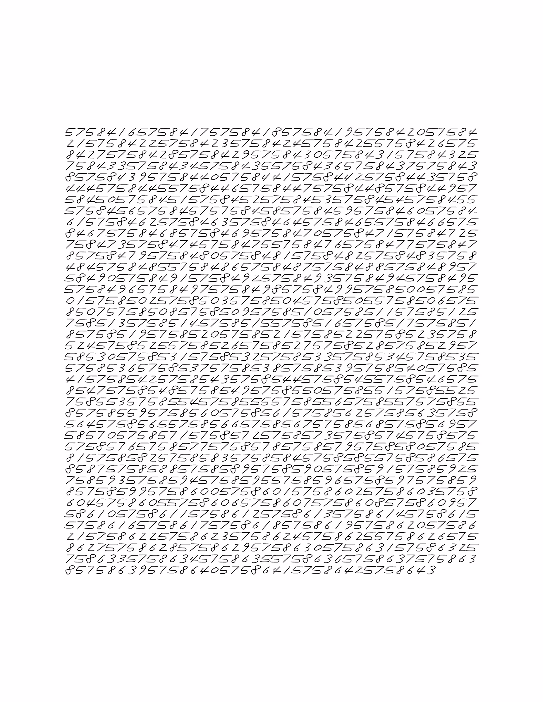 Endless (5,607,250 to Infinity) #494