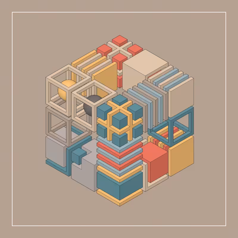 Chroma-Cube #254