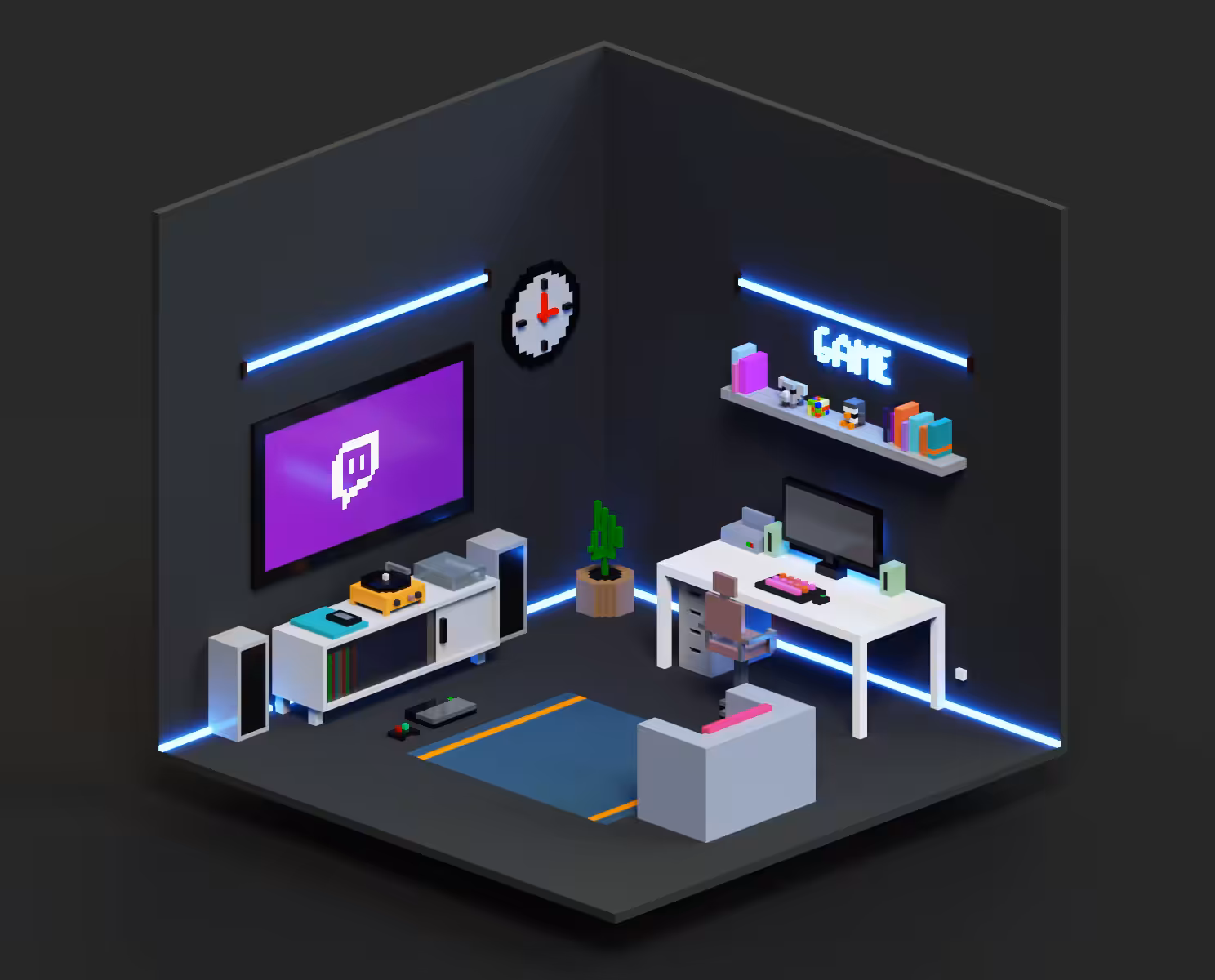 Gaming room