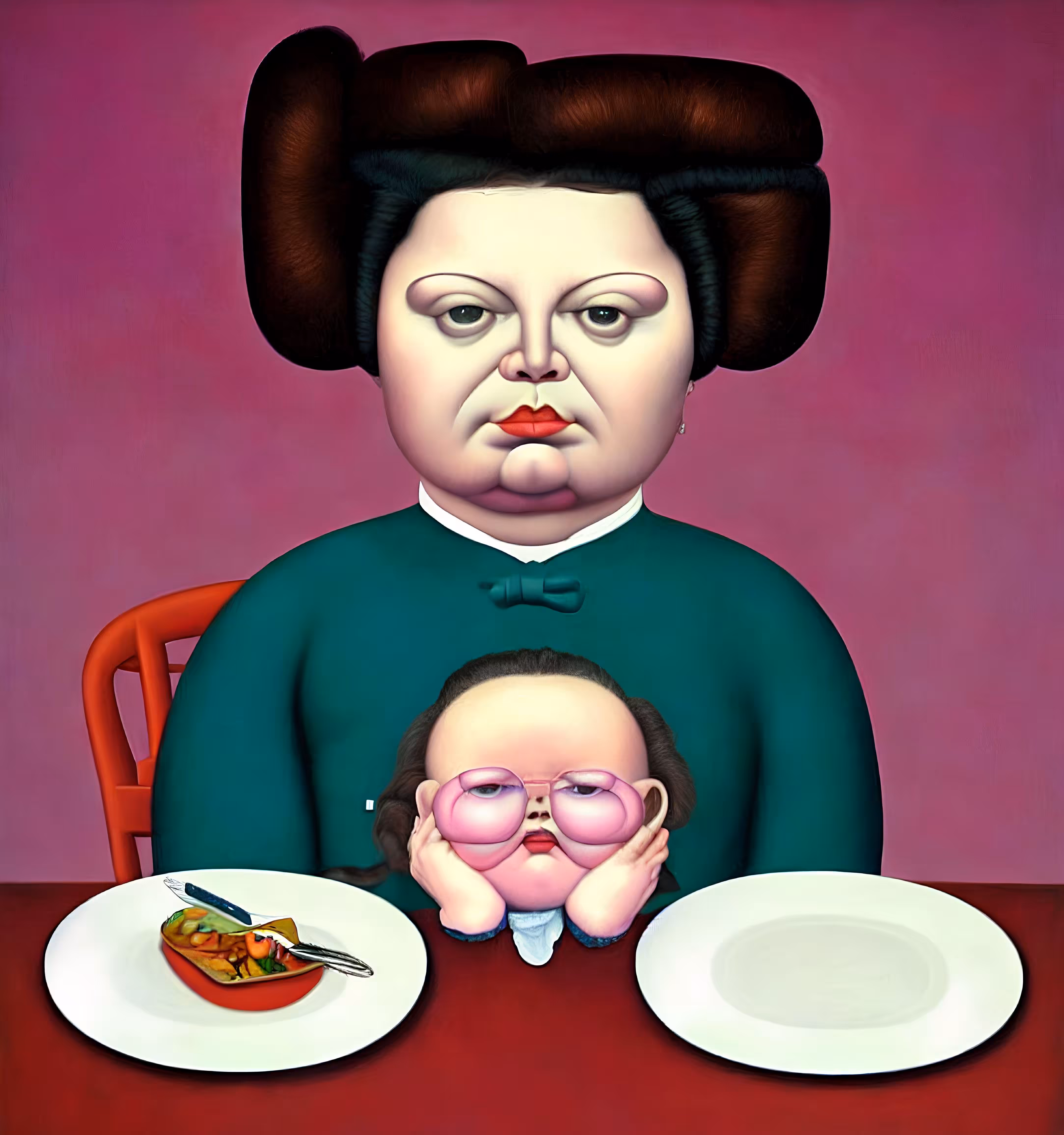 mother and daughter