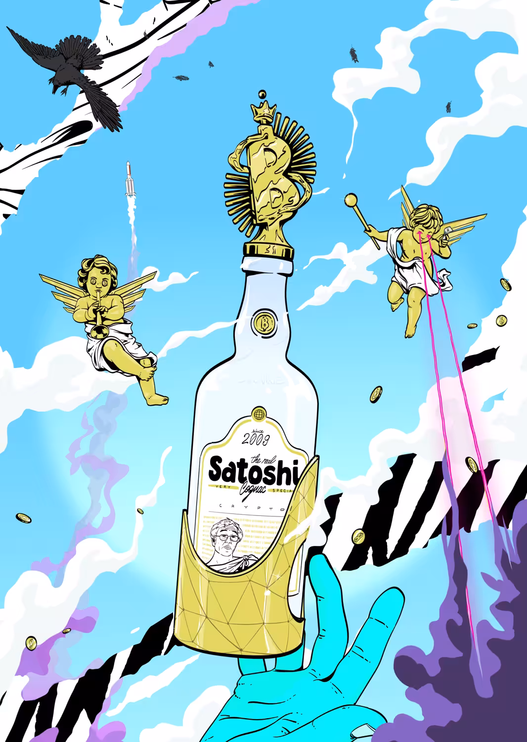 The real Satoshi Cognac ★ Divine Drink N°1