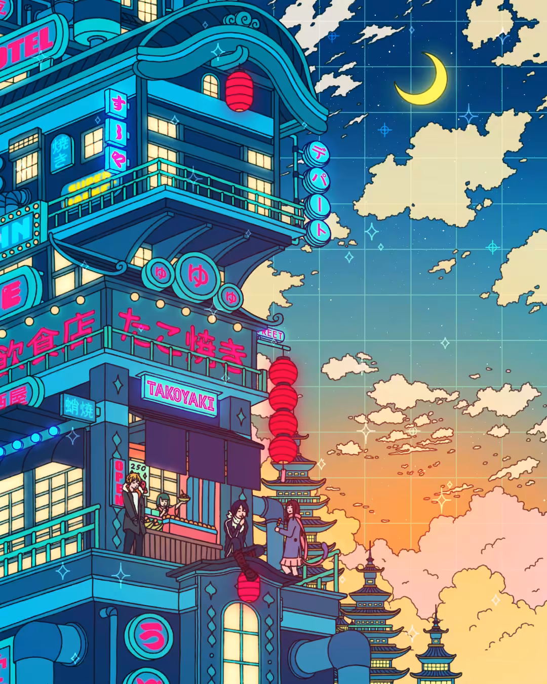 Takoyaki Stand