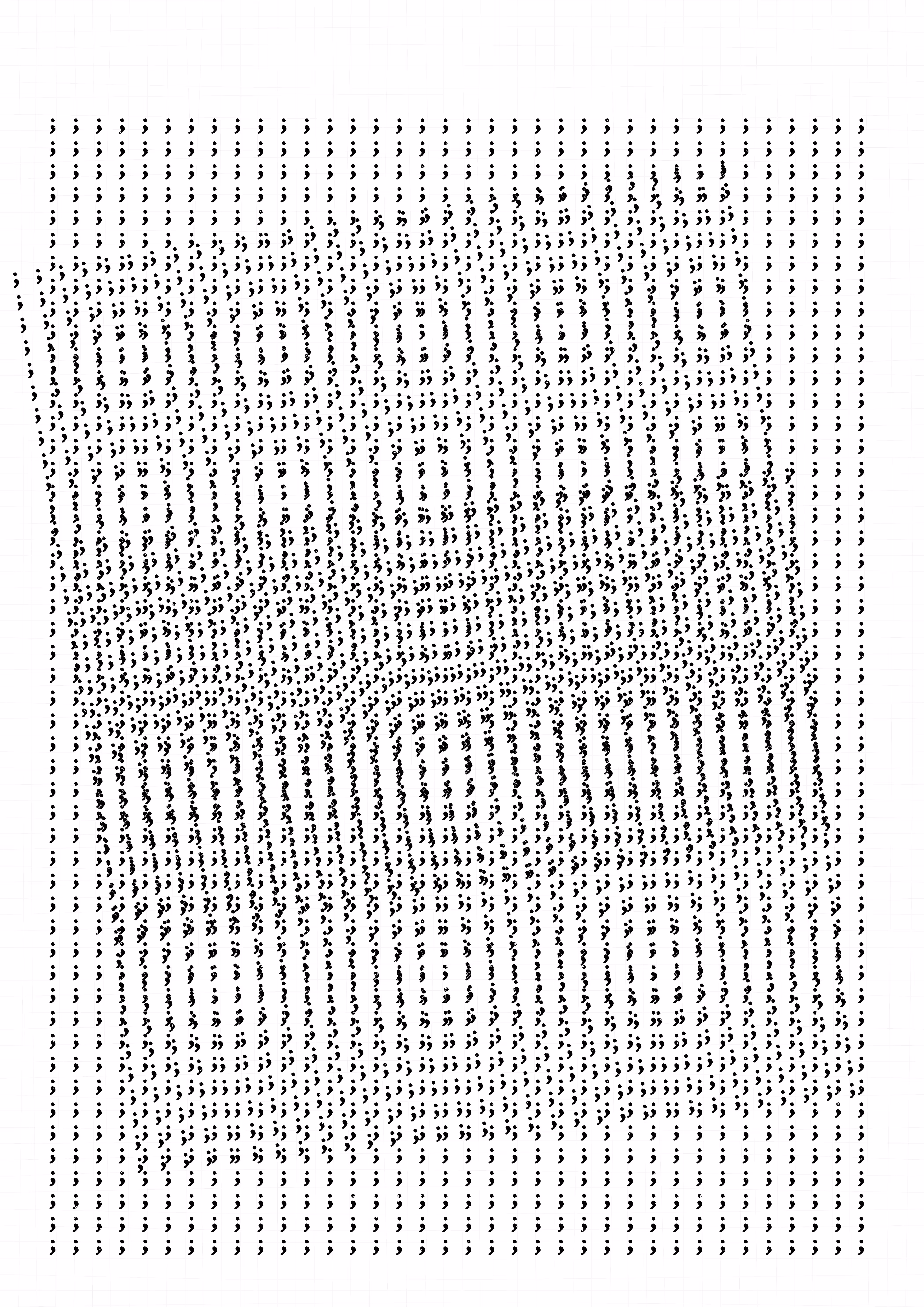 Skewed Impression #155