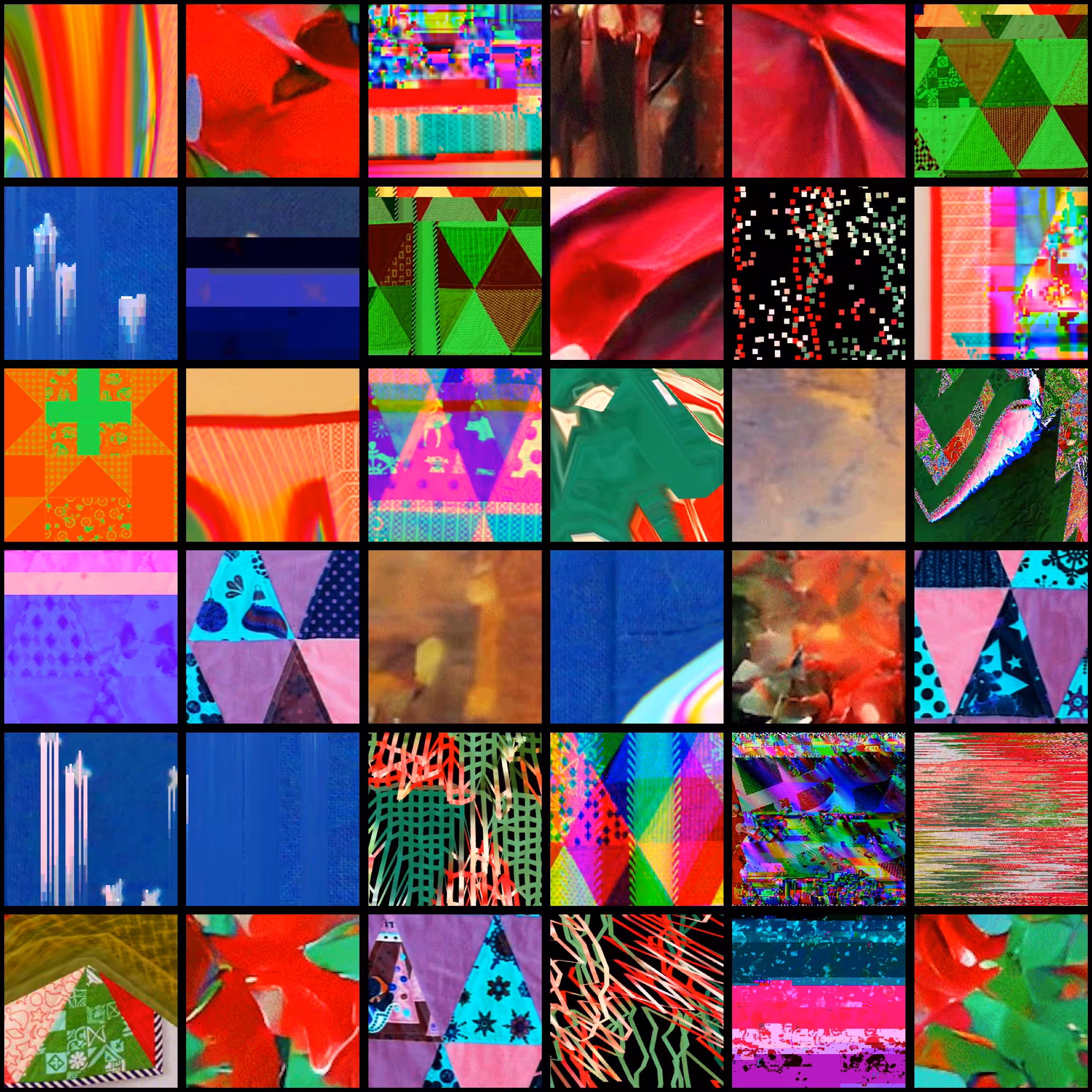 Retired Christmas Glitch Quilt Squares 2021.44