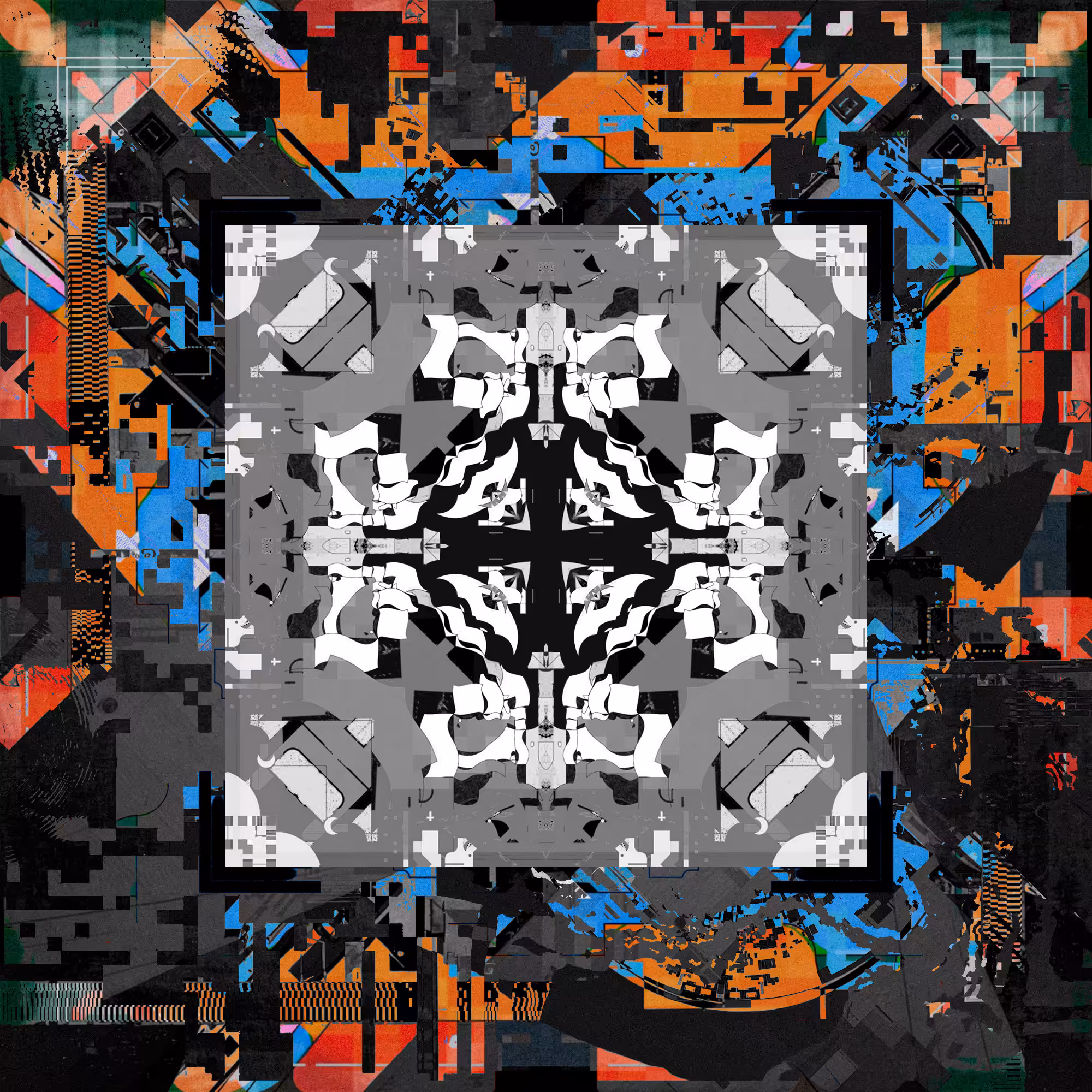 Broken mandala