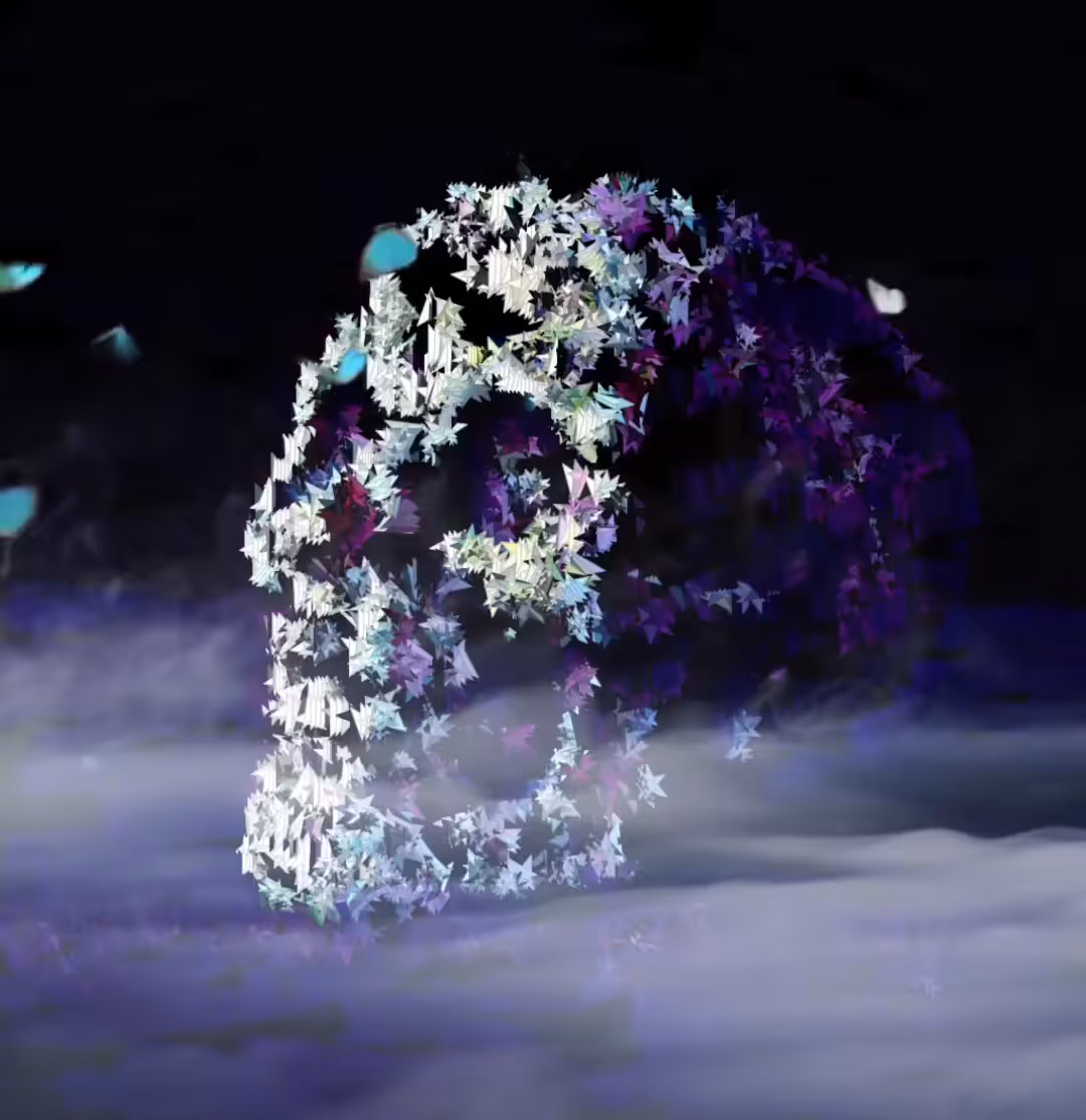 Floral Skull