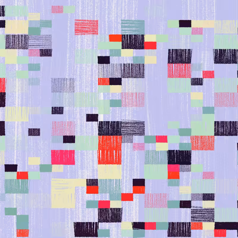 Composition #3 Patchwork Quilt #127