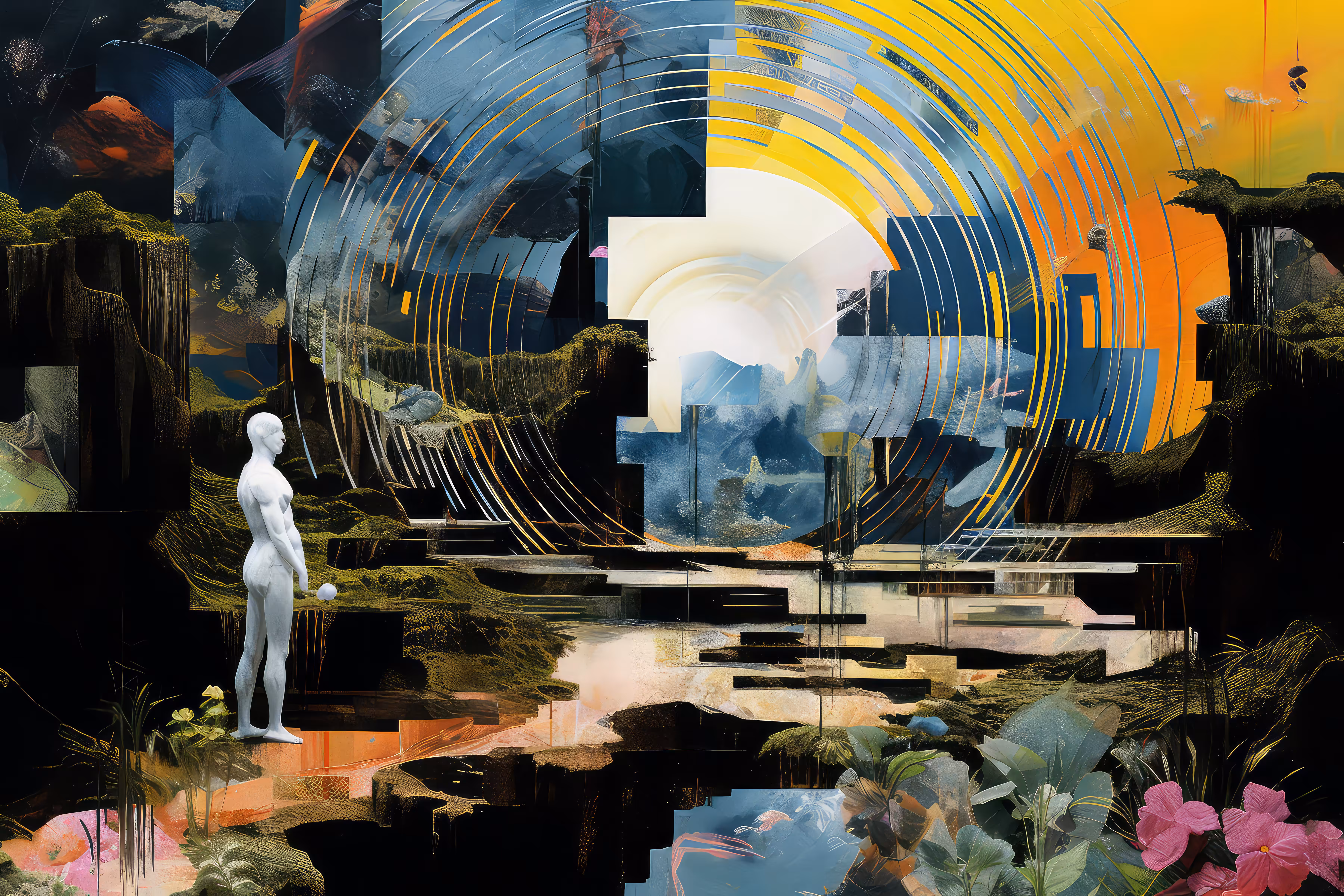 Otherworldly Expression of Landscape Daravogism