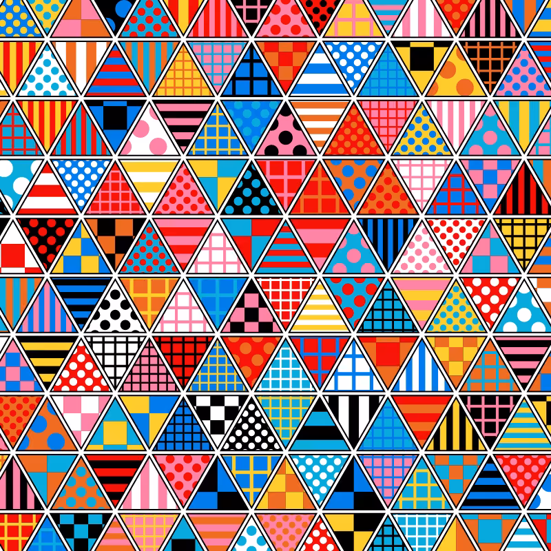 Triangle Tile #12