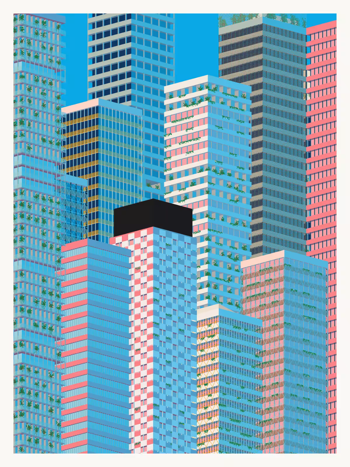 Perpendicular Inhabitation #70