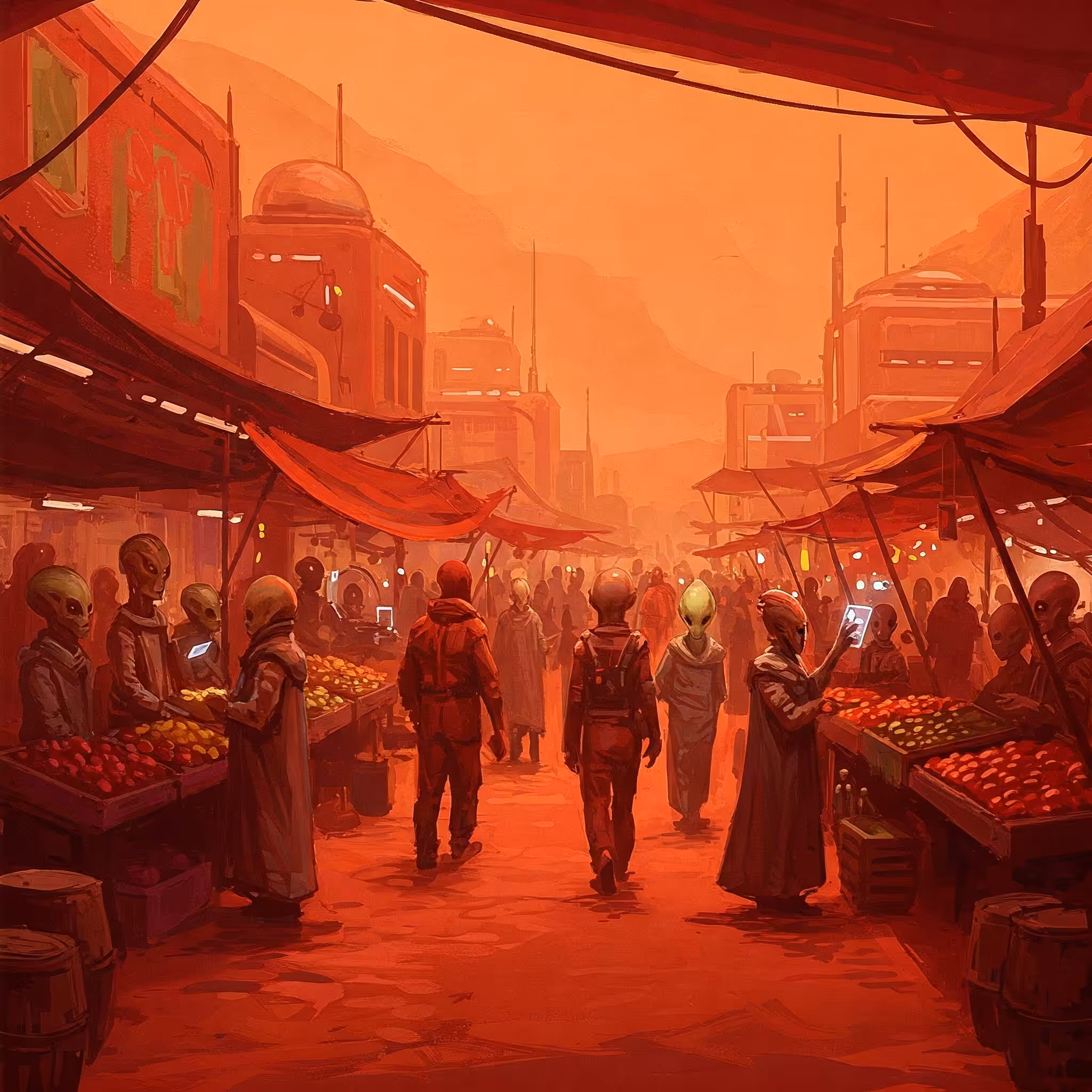 Red Market of Mars