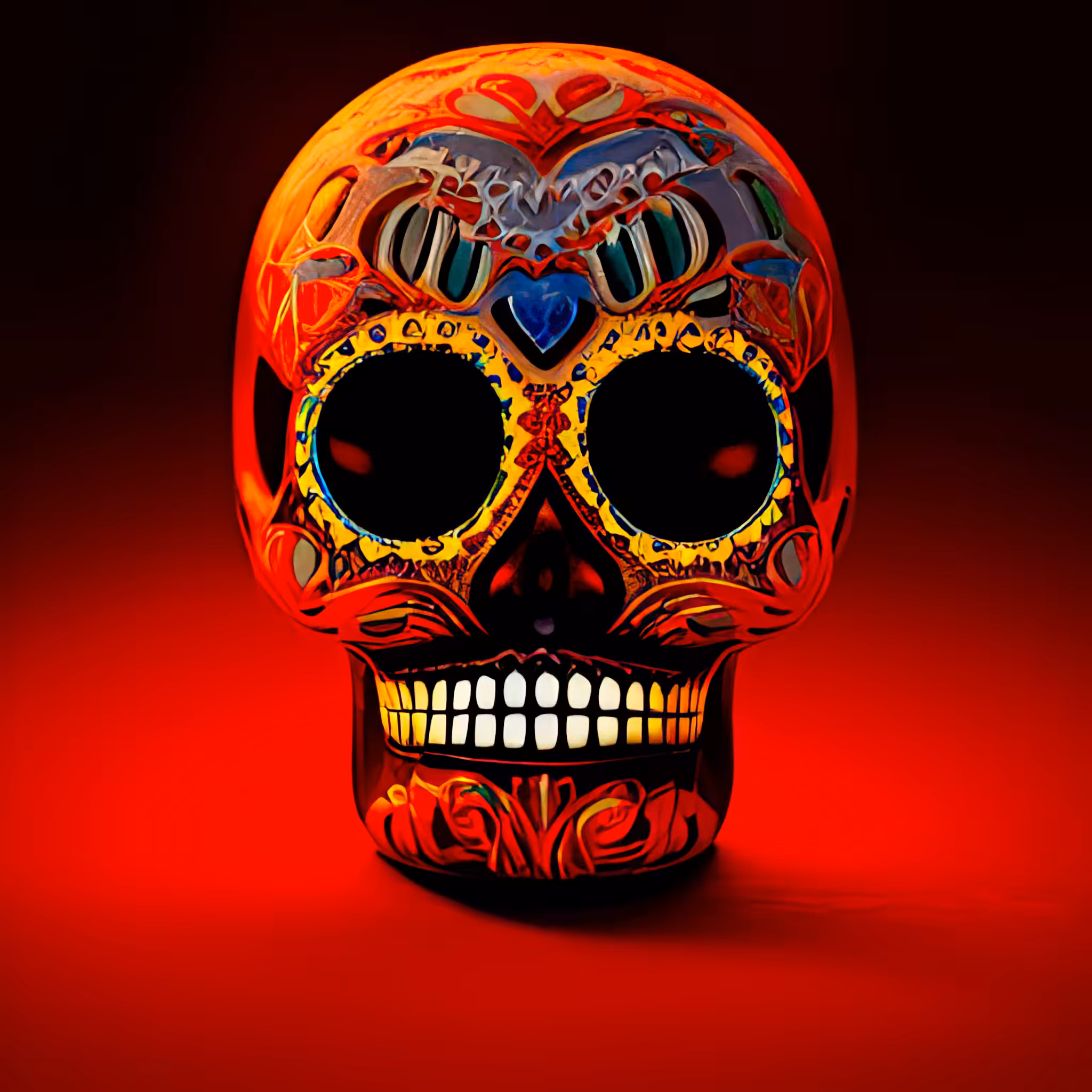 Head Case - A Color Study: Head Case #319