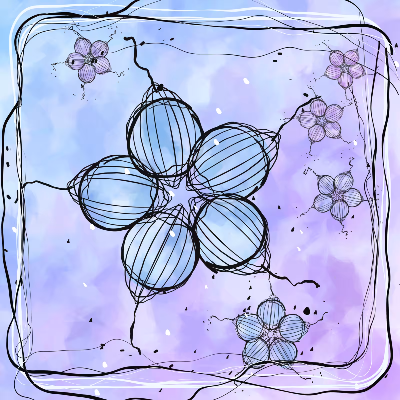 Five-Leaf-Flowers #17