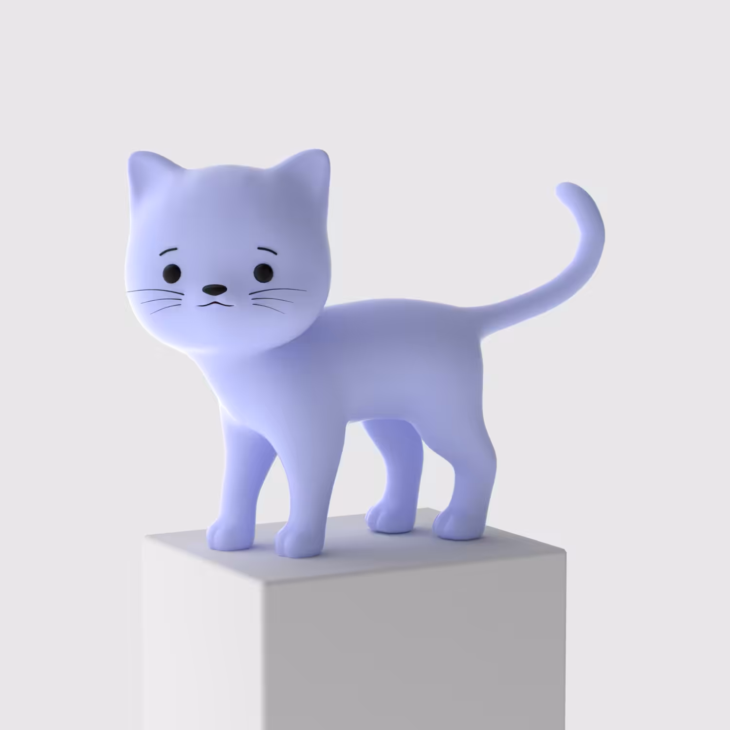 3D Meow Cat #21