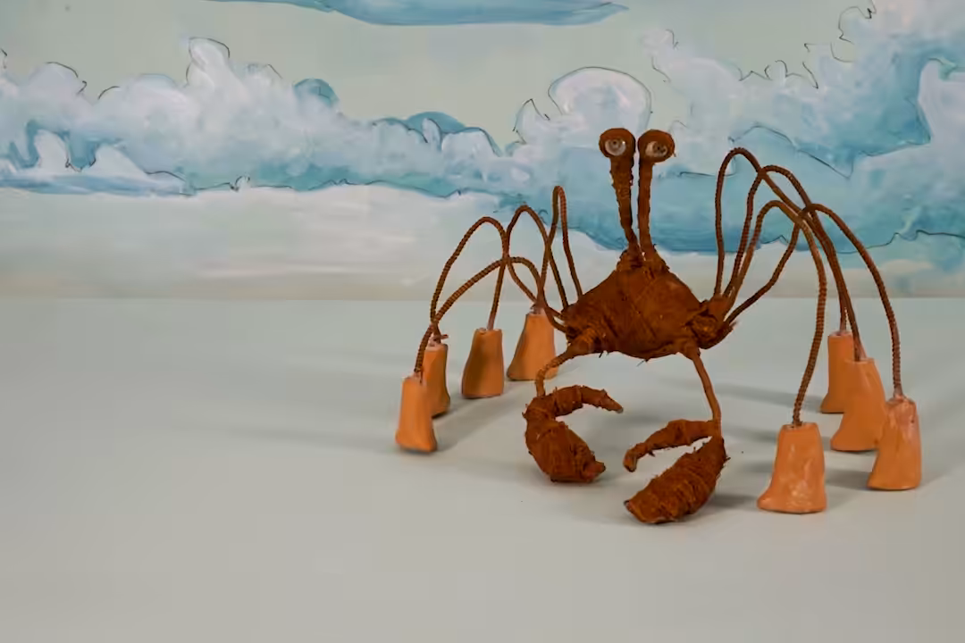 Crab & bottle cap