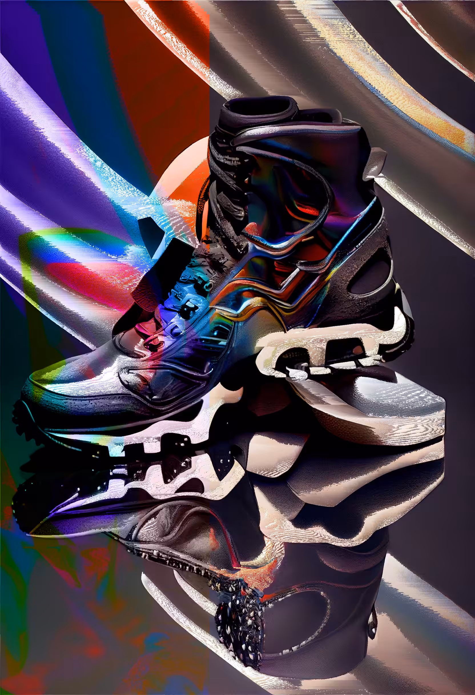 School Photo Sneaker Boot