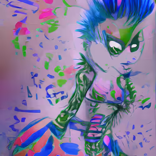 Scribbled Punk #27