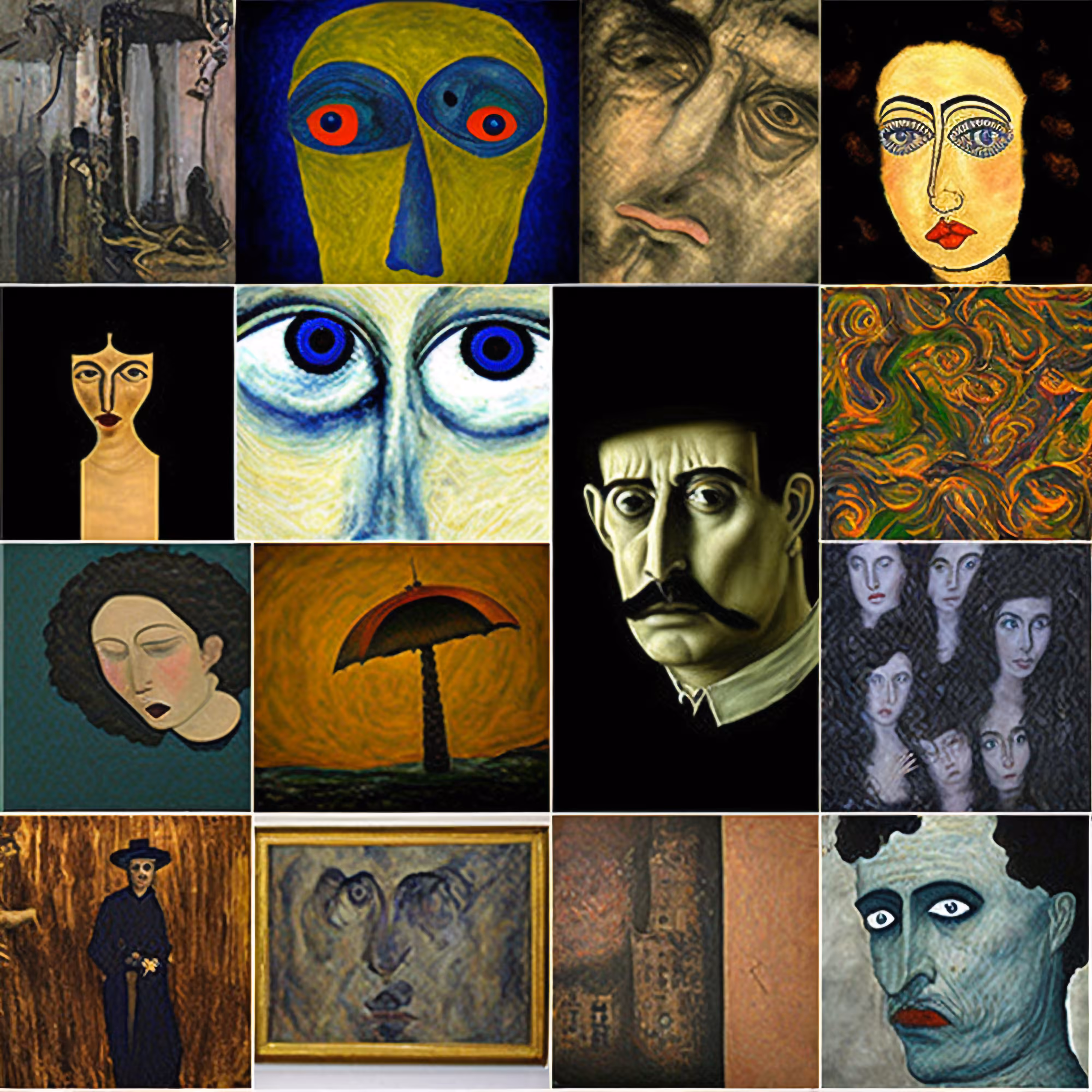 Seeing are the Blind (Maxi Collage No 1, Bottom Right)