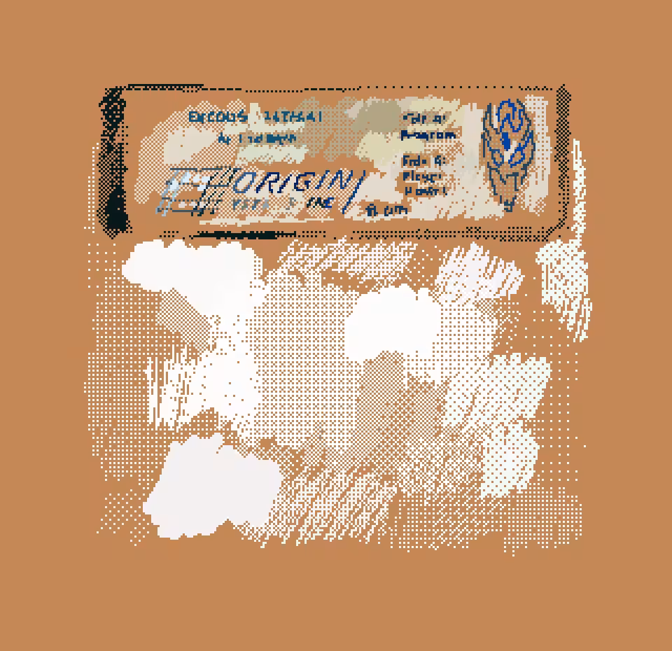 Pixel Art Sketchbook: Ultima III disk