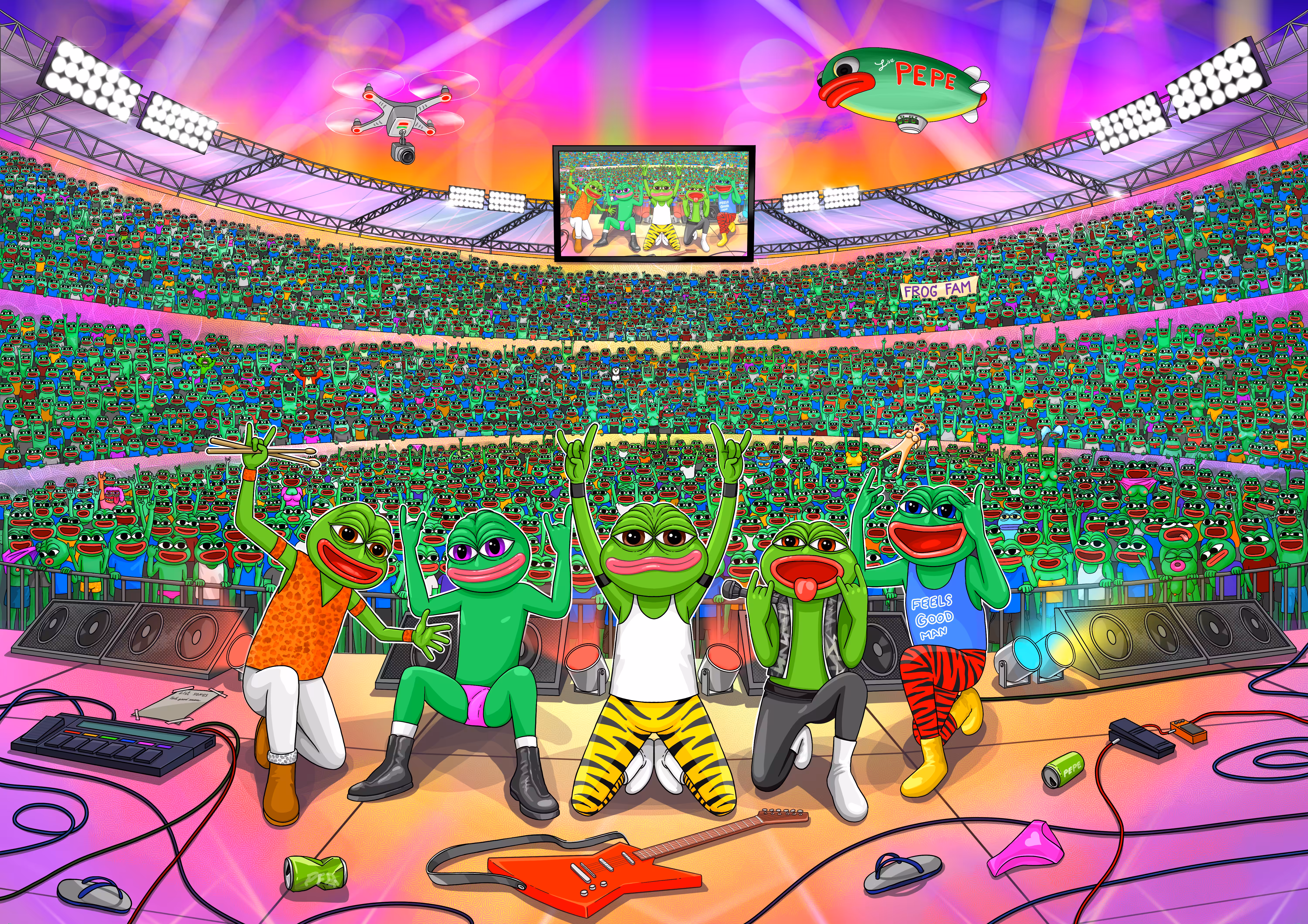 PEPE metal concert