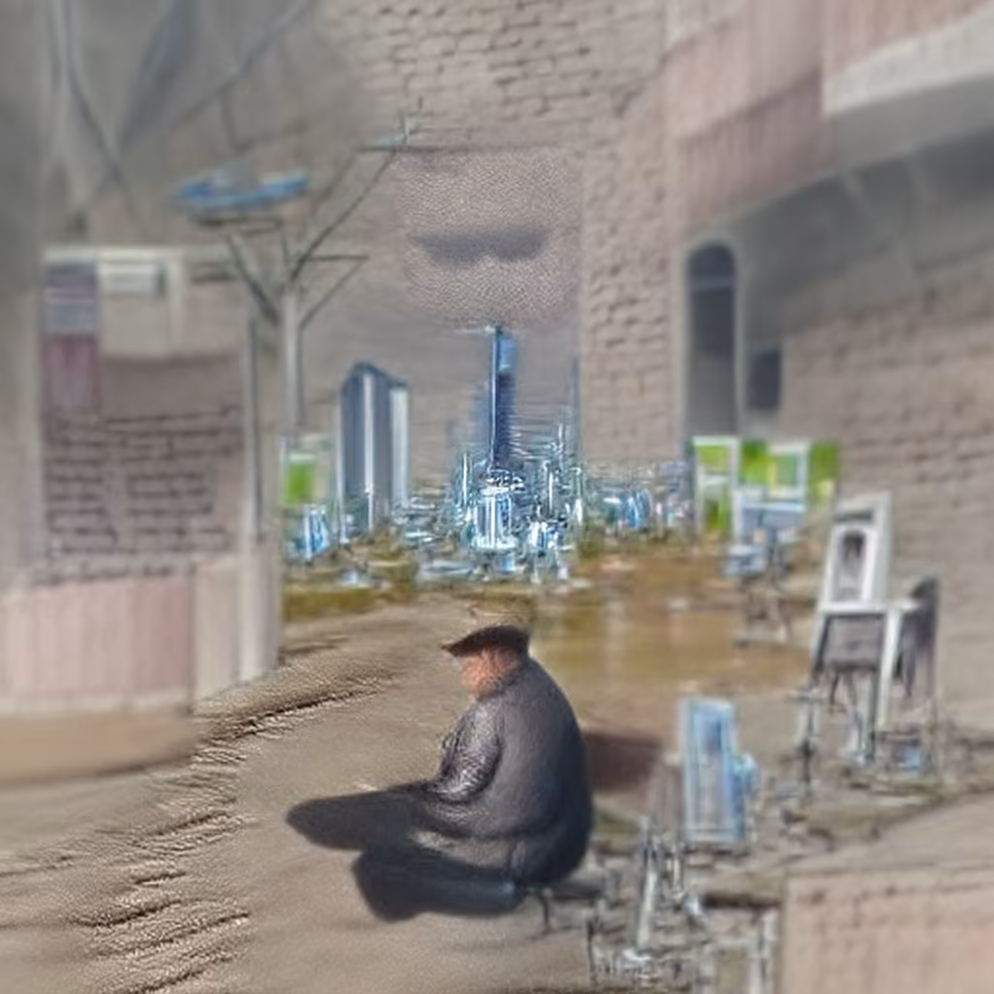 Lonely Man in the City
