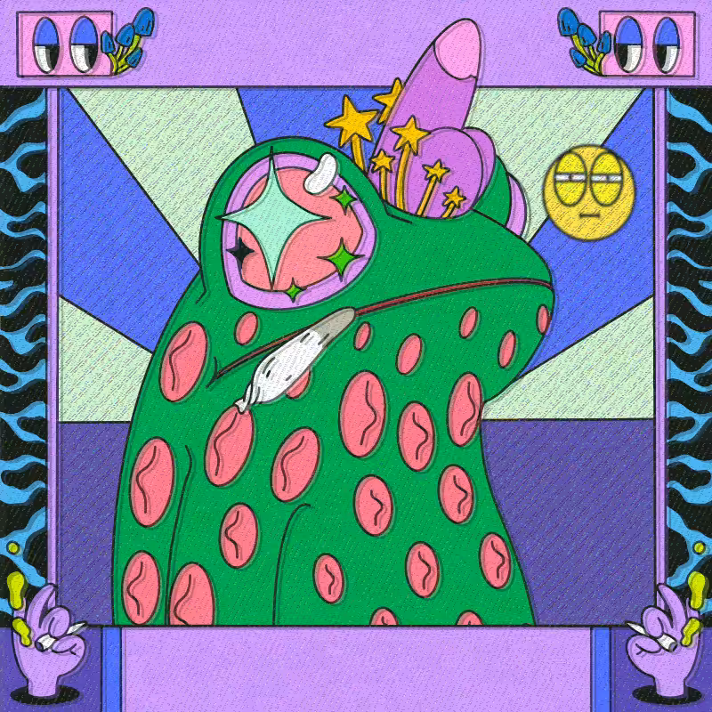 Blue Toad #1