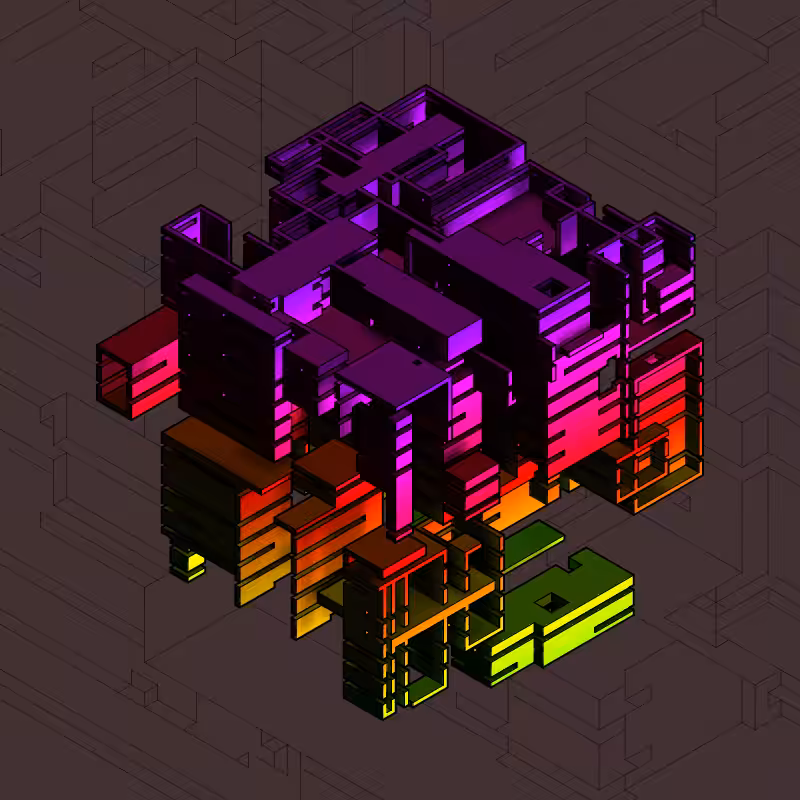 Isofrag generator series I #425