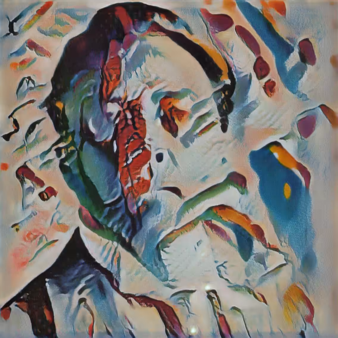 Kandinsky by Kandinsky GAN – A Self-Portrait 