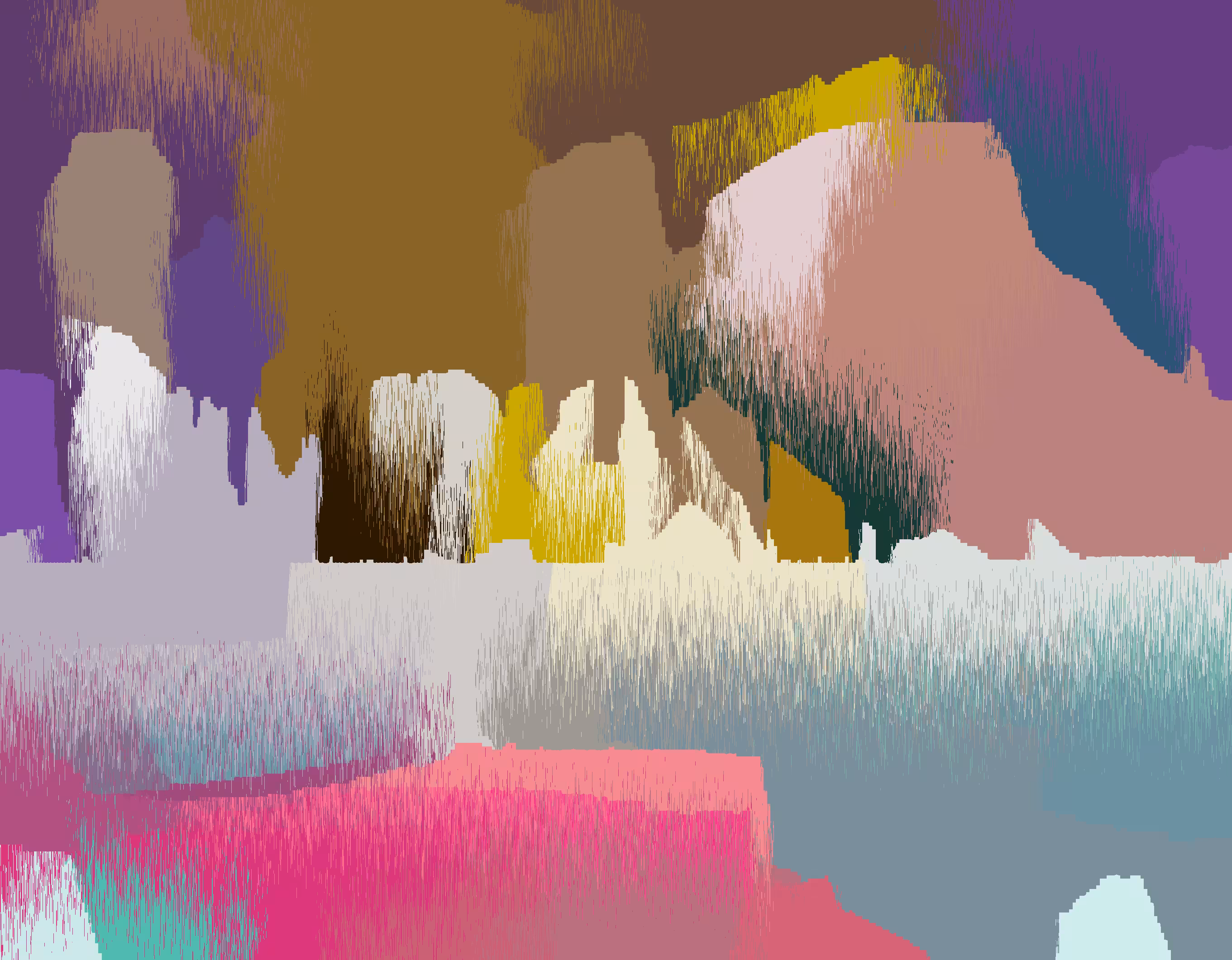 Futuristic landscape.