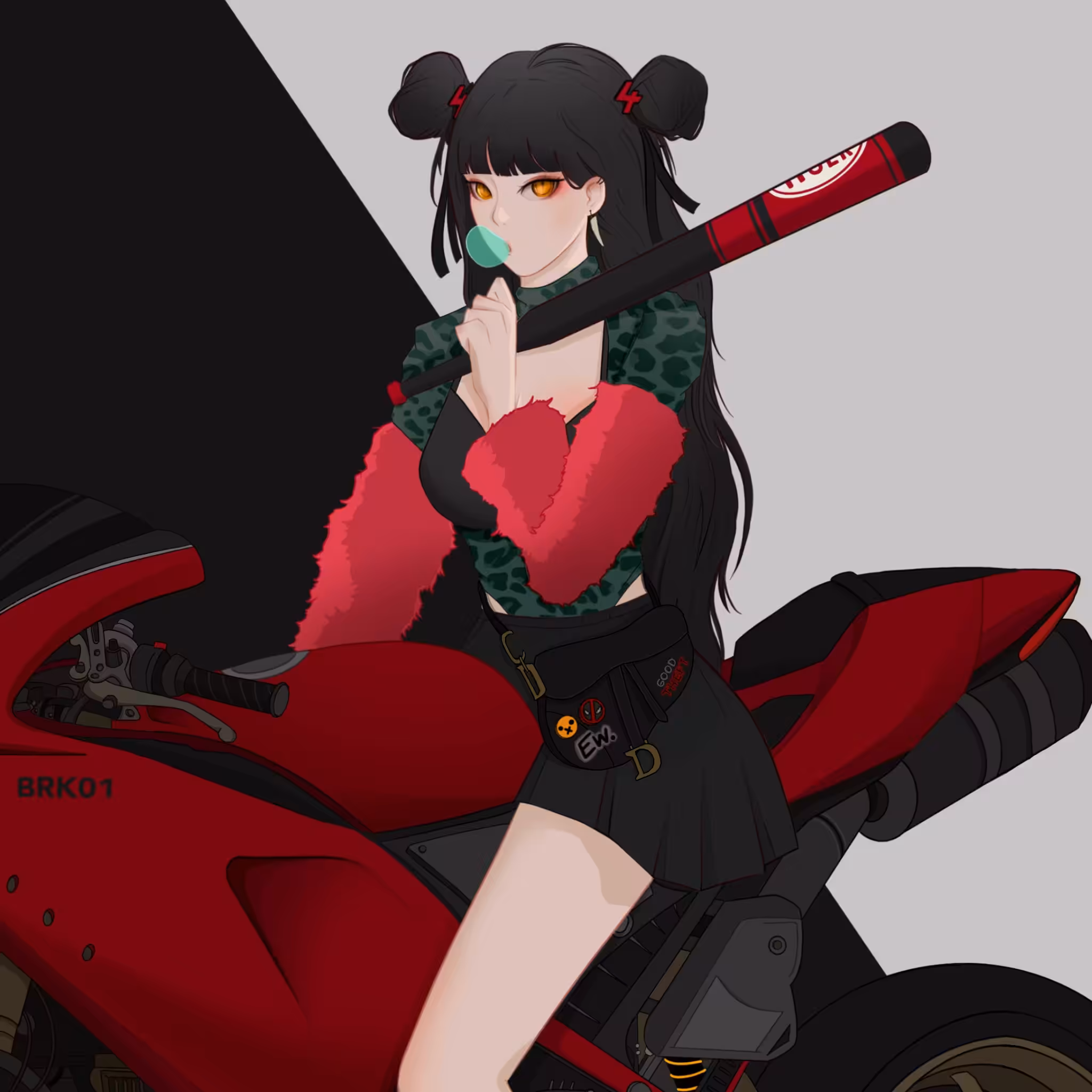 SCARLET LEOPARD