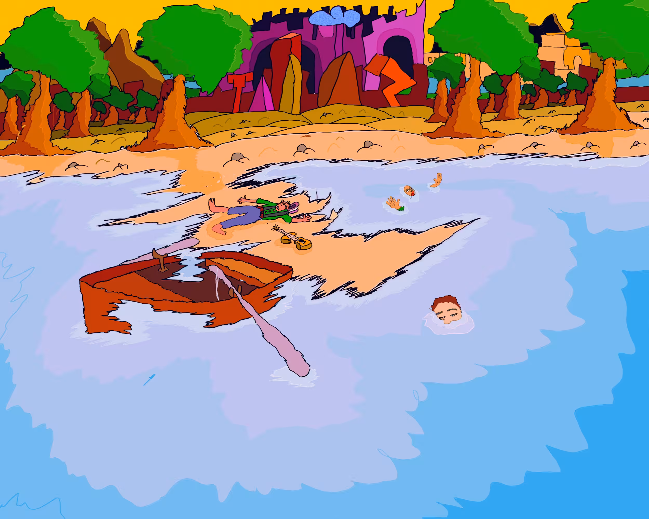 not well imaginated: coastland