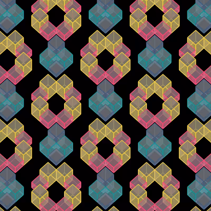 3D Pattern: BLOCK #25