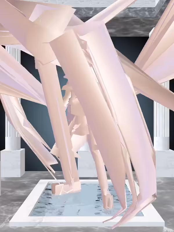 HeavenComputer: The Punching Peach Halo Woman #2533