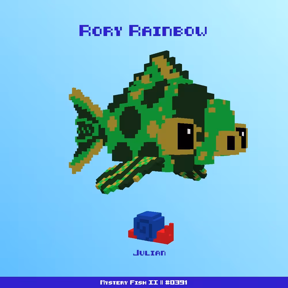 Rory Rainbow :: Mystery Fish 0391/1000 