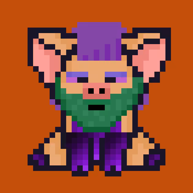 Punk Pig #00167