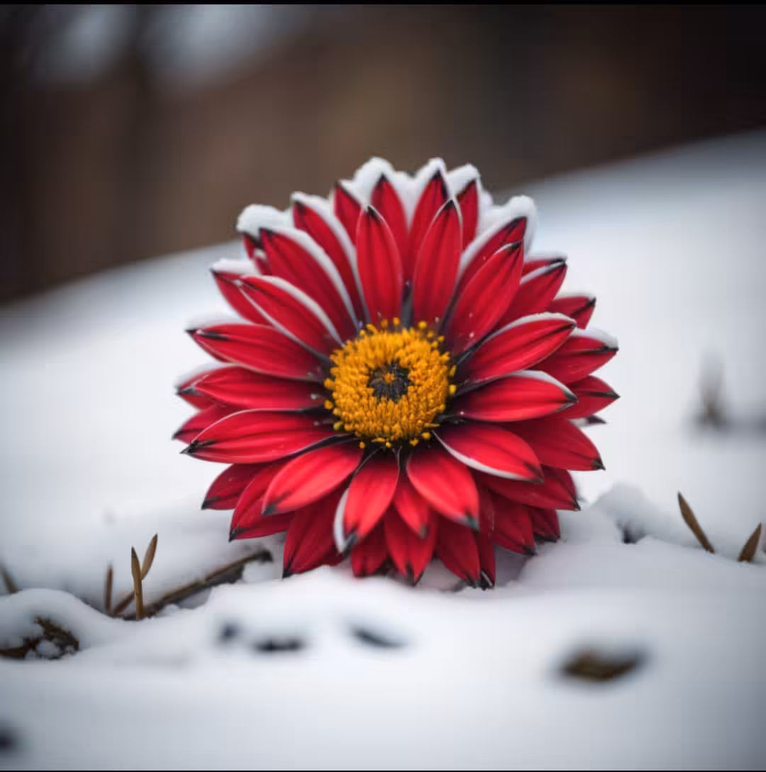 Mystery Art : snow flower
