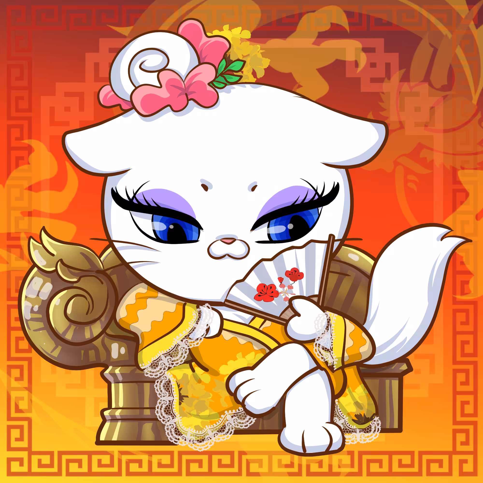 THREE CAT KINGDOM: # 031 Zhang Chunhua 