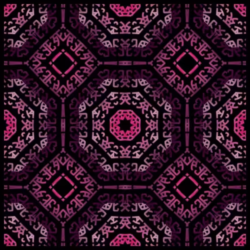 Дэ-generative Kaleidoscope #4