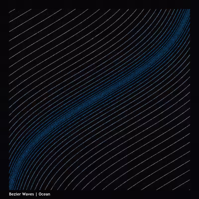 Bezier Waves #86