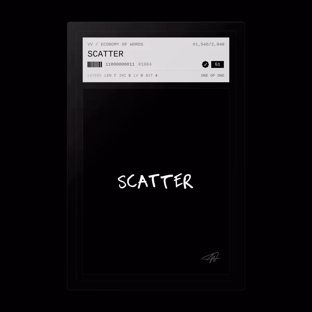 SCATTER · #1540