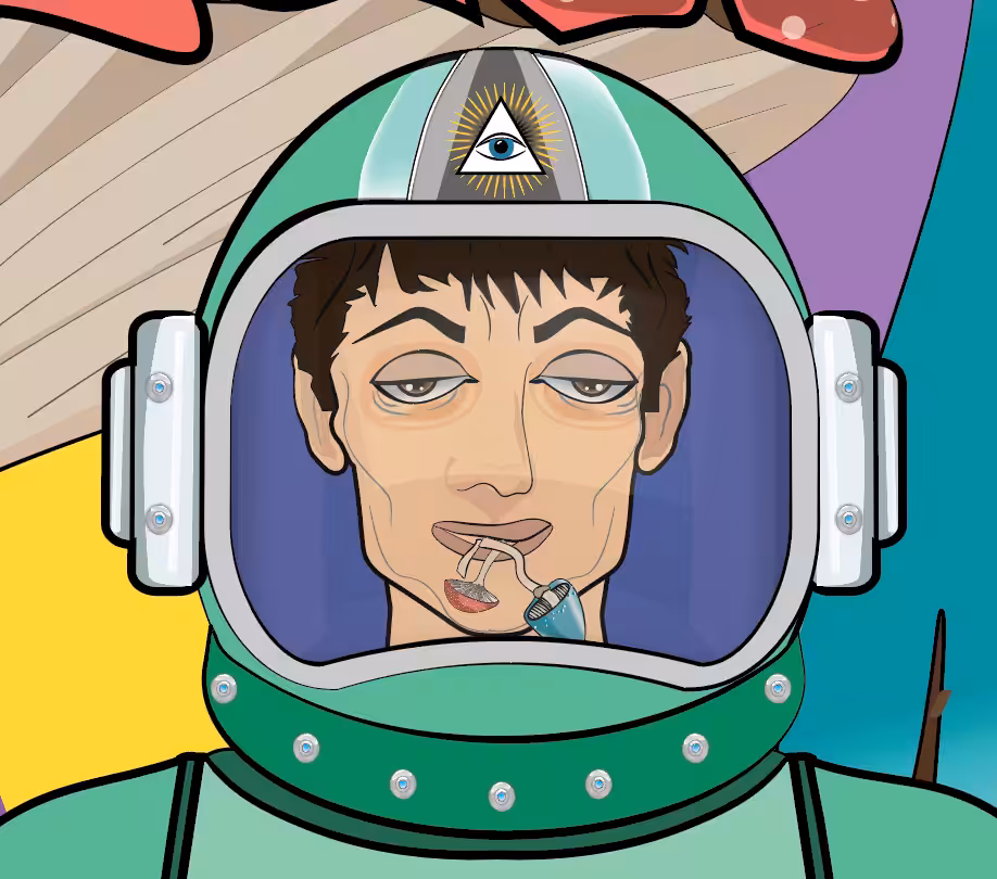 Psychedelic Trip Astronaut#2