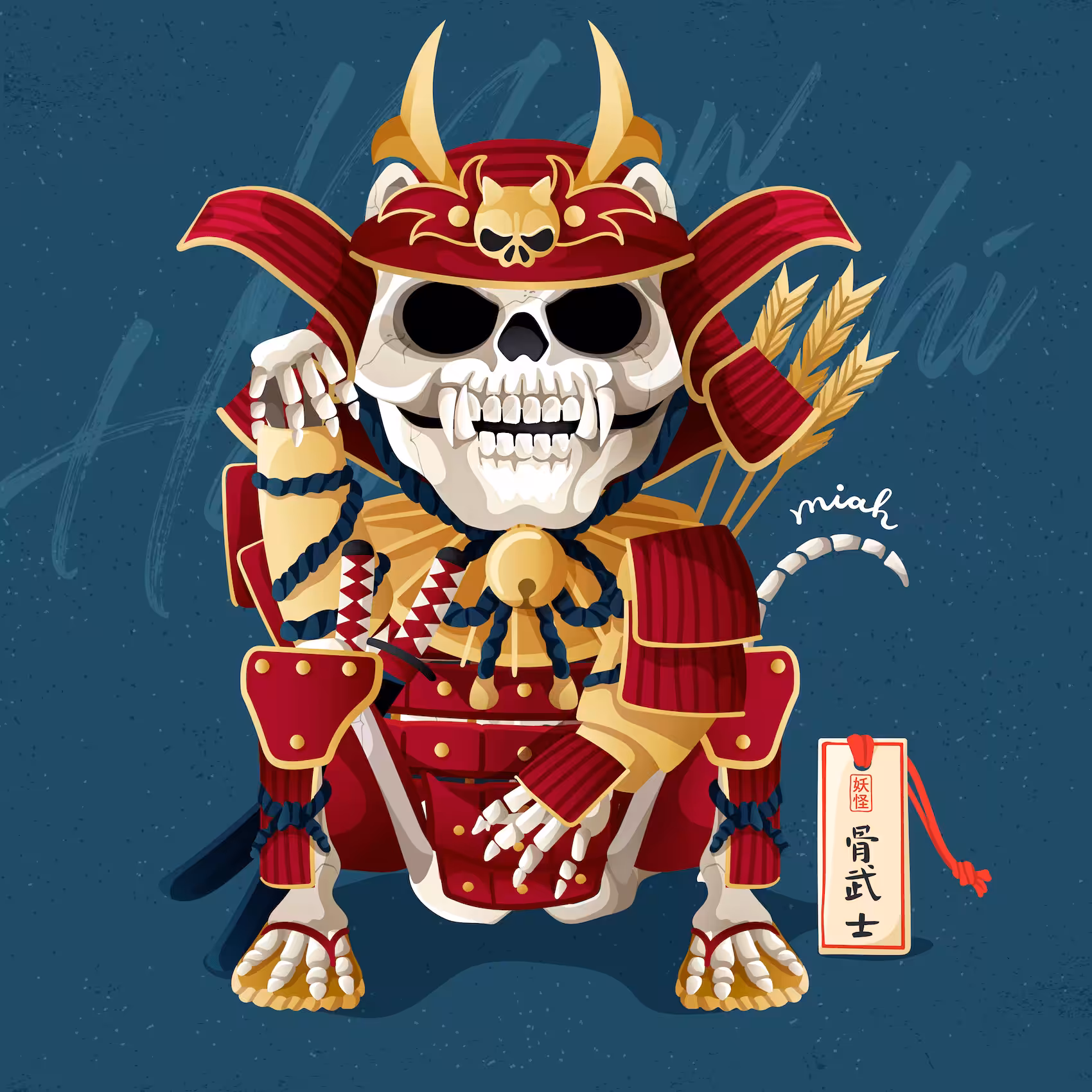 Manekineko x Yokai : Meow Hone bushi