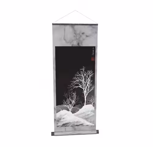 Winter Zen Scroll