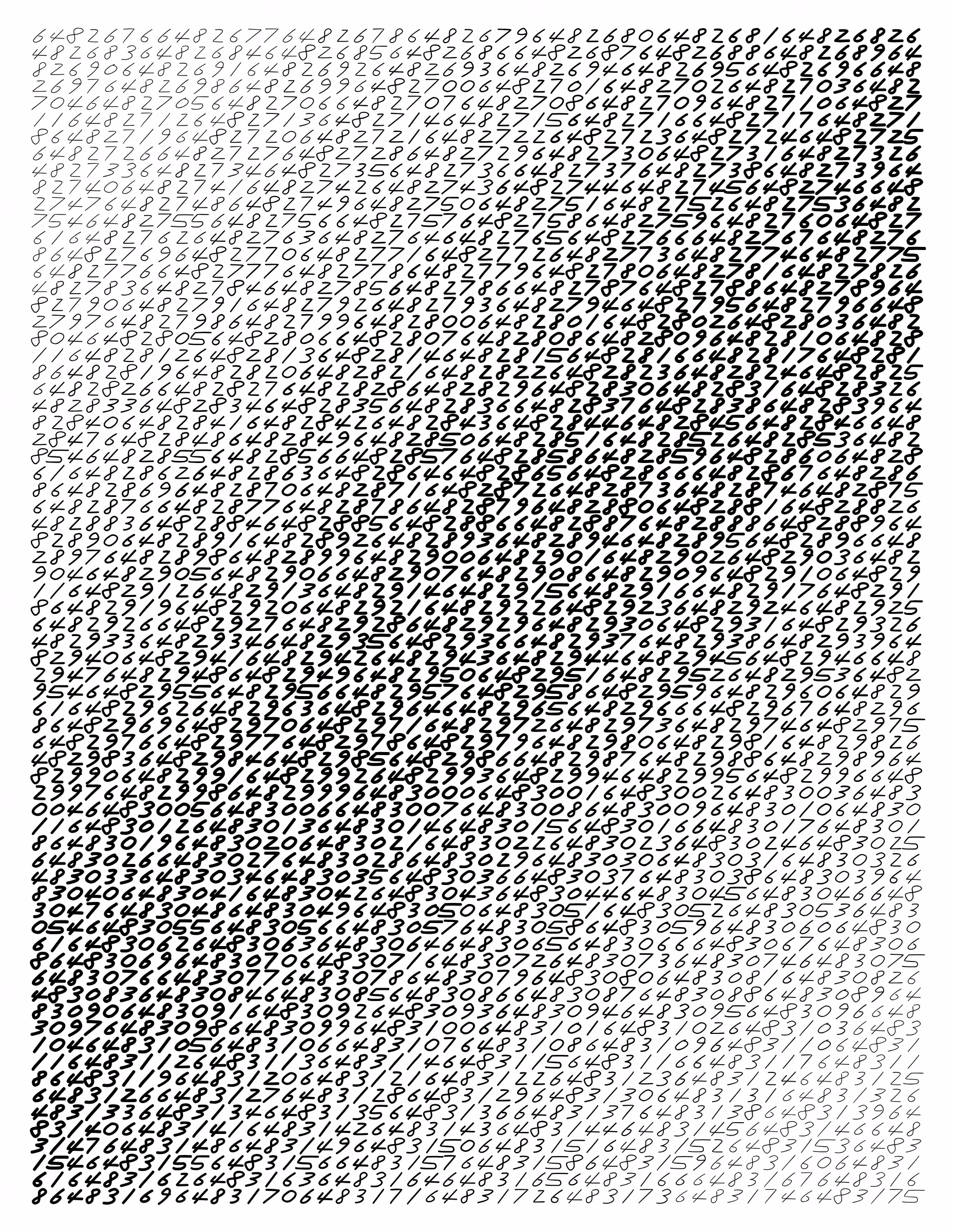 Endless (5,607,250 to Infinity) #3013