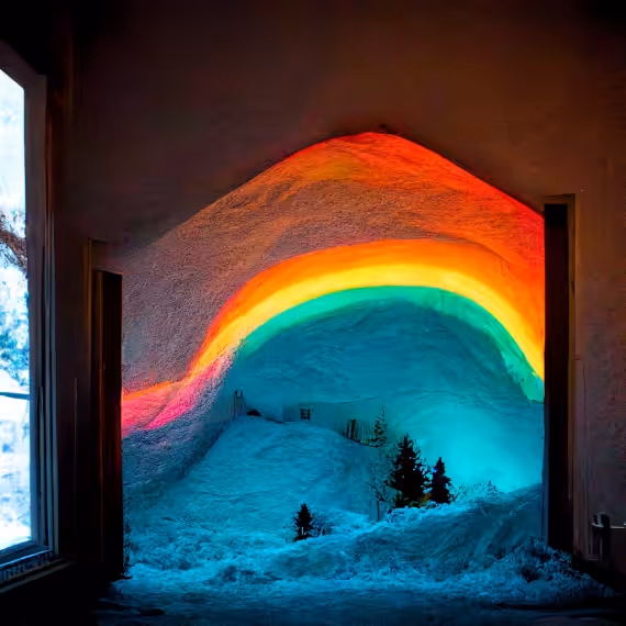 Rainbow portal