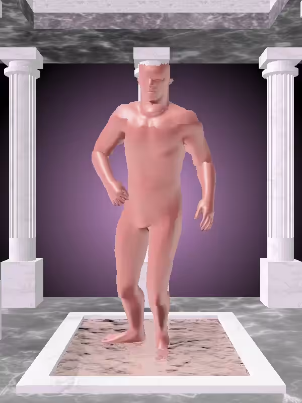 HeavenComputer: The Injured Sealwax Red Man #2937