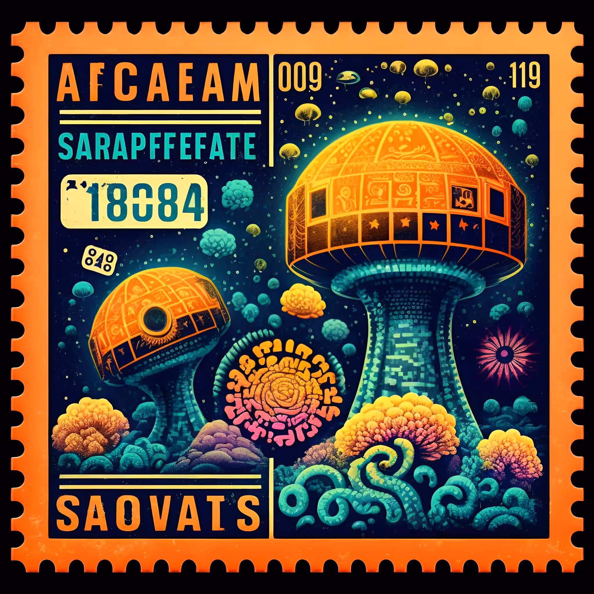 the smerna stamp