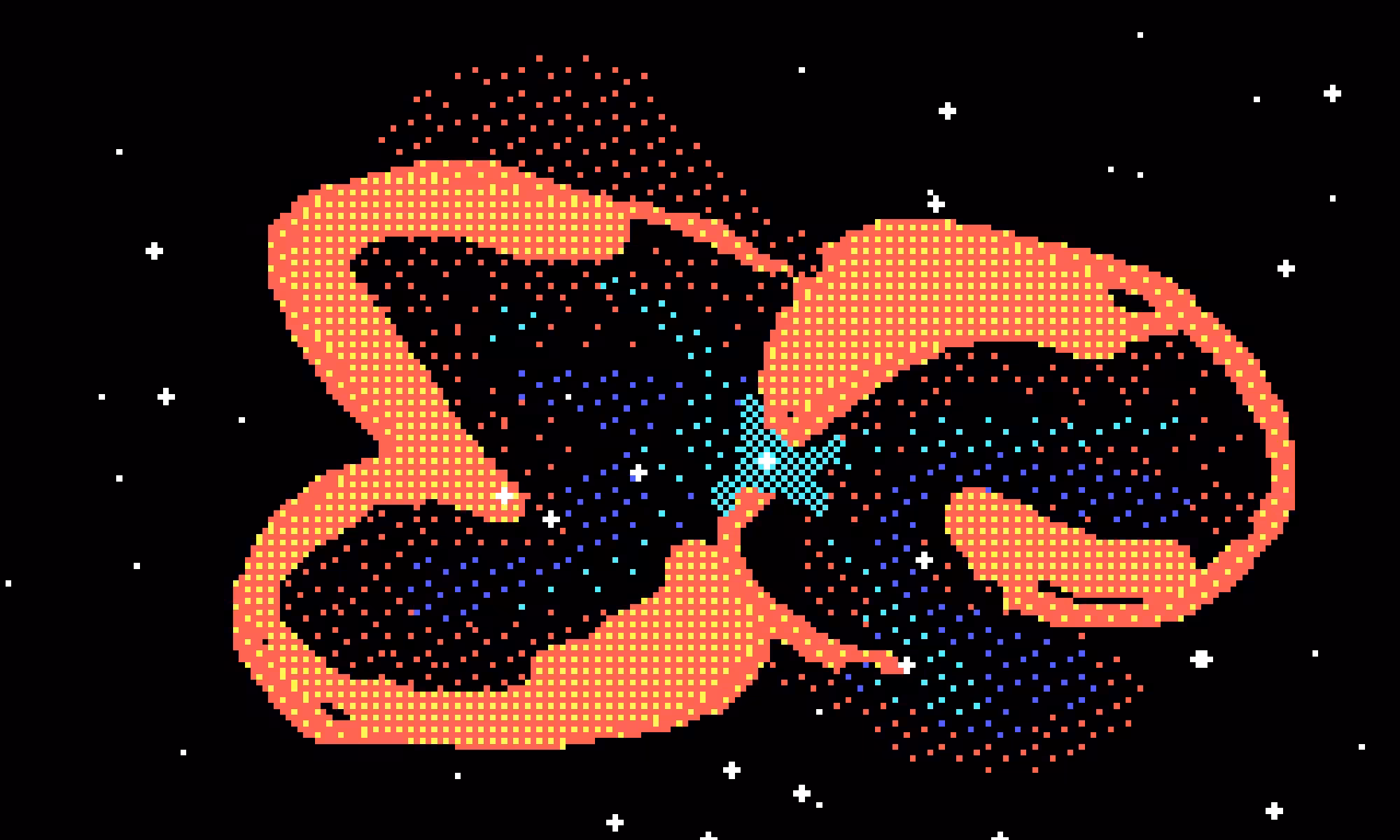 Planet Pixel Bow-Tie Nebula